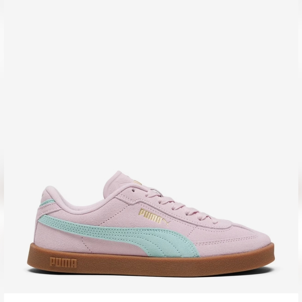 Puma Women's Pink and Mint Classic Sneakers
